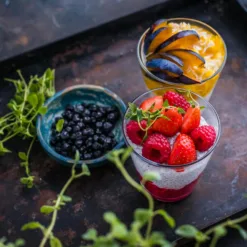 Chia Pudding with Berries